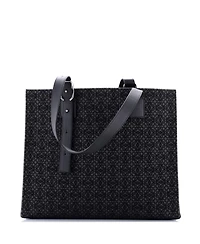 Pre-Owned Loewe Horizontal Buckle Handle Tote Anagram Jacquard
