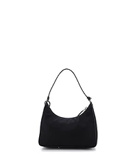 Pre-Owned Prada Mini Re-Edition 2005 Hobo Tessuto with Saffiano Leather