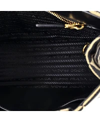 Pre-Owned Prada Small Symbole Shopper Tote Jacquard