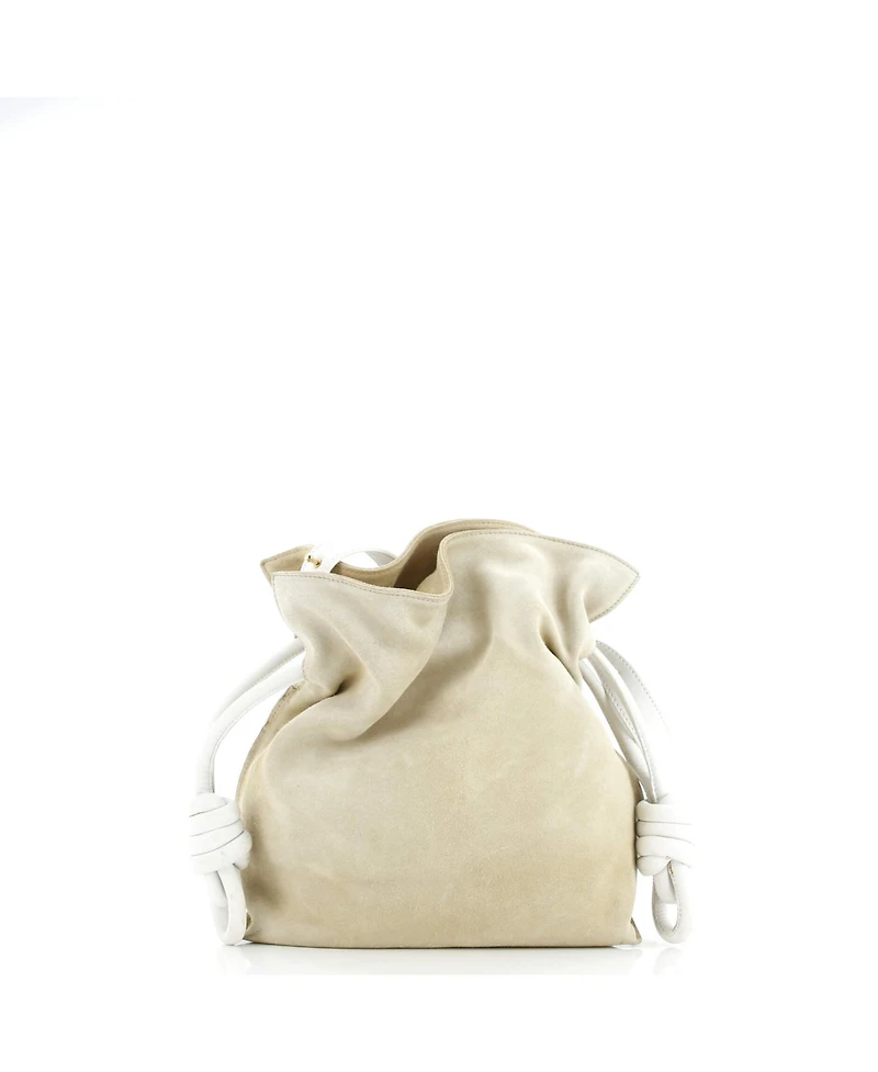 Pre-Owned Loewe Small Flamenco Knot Bag Suede