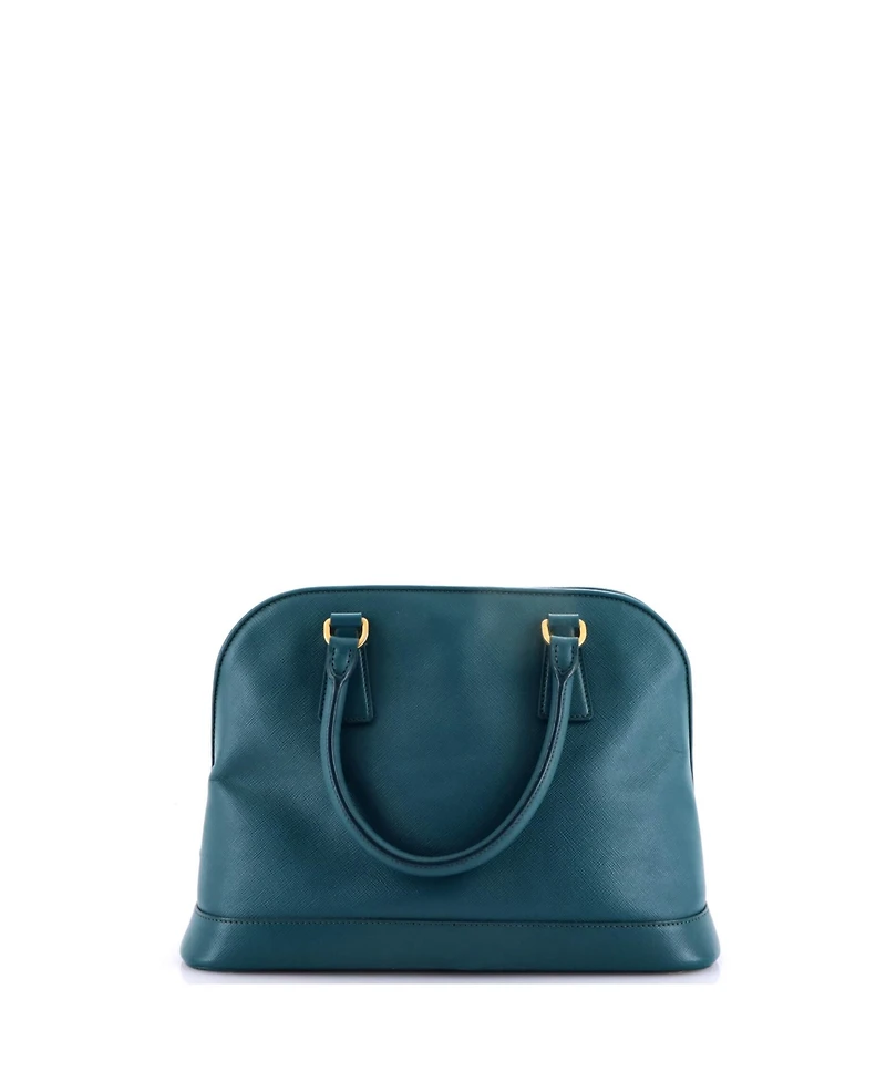 Pre-Owned Prada Medium Open Promenade Bag Saffiano Leather