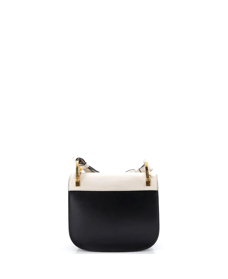 Pre-Owned Prada Small Pionniere Saddle Crossbody Bag City Calfskin