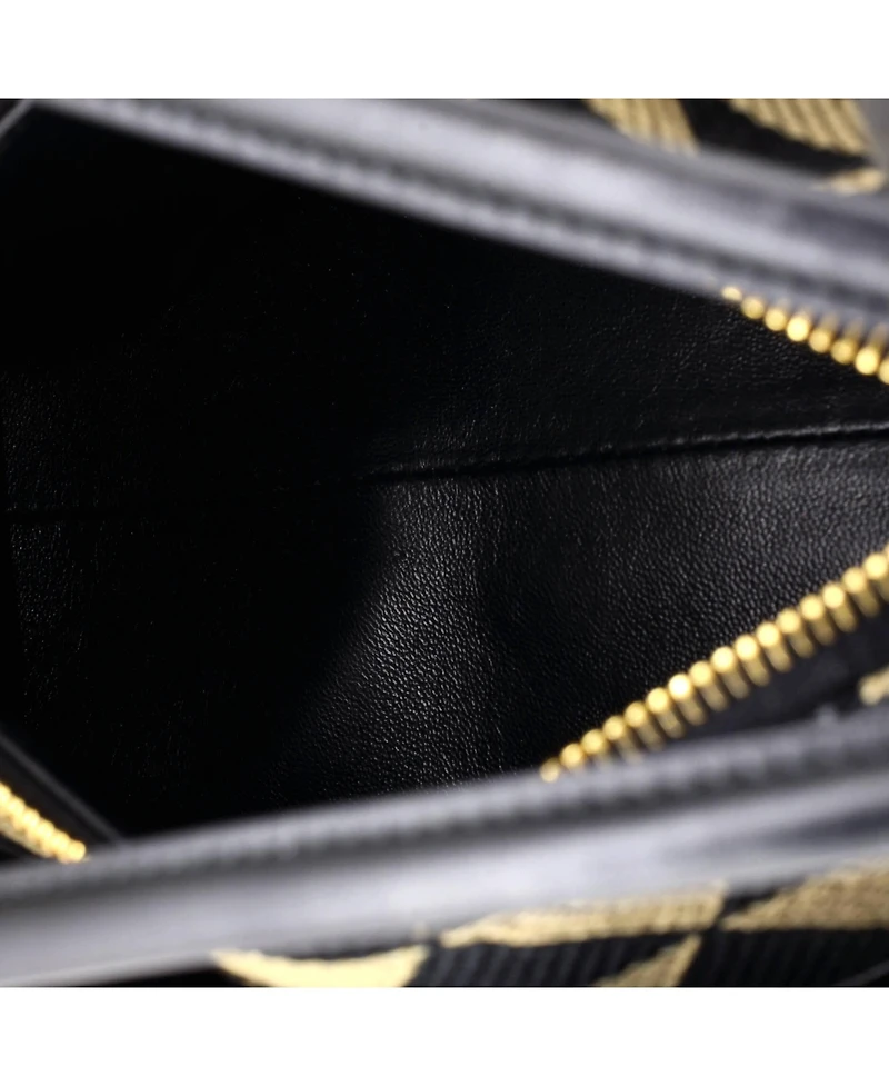 Pre-Owned Prada Small Symbole Shoulder Bag Jacquard