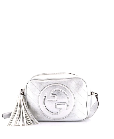 Pre-Owned Gucci Small Blondie Nm Camera Shoulder Bag Diagonal Quilted Leather