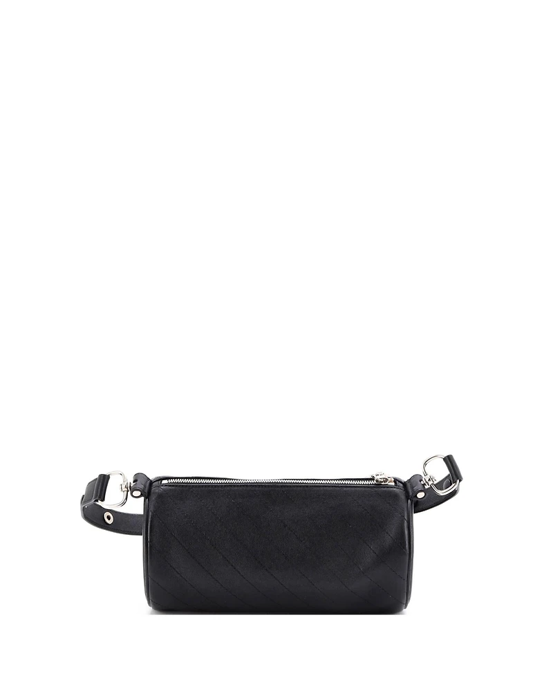 Pre-Owned Gucci Small Blondie Shoulder Bag Diagonal Quilted Leather