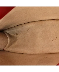 Pre-Owned Gucci Mini Gg Marmont Chain Flap Bag Matelasse Leather