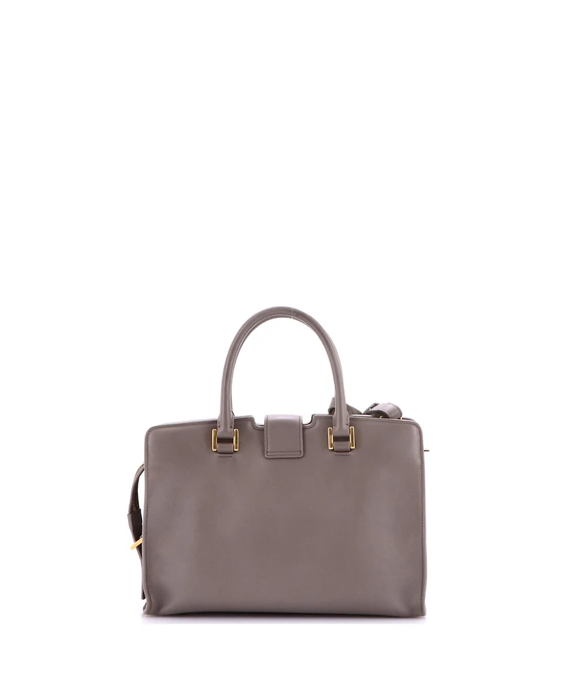 Pre-Owned Saint Laurent Baby Monogram Cabas Leather