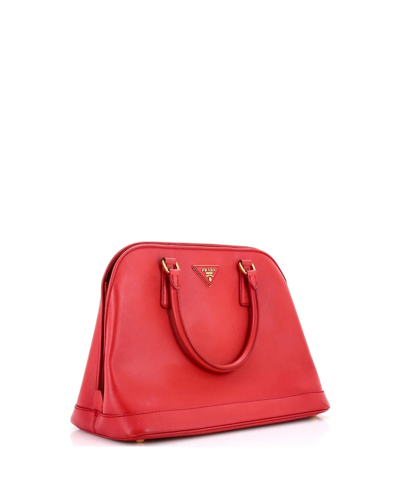 Pre-Owned Prada Medium Open Promenade Bag Saffiano Leather