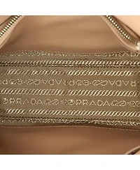 Pre-Owned Prada Medium Chain Flap Shoulder Bag Diagramme Quilted Leather