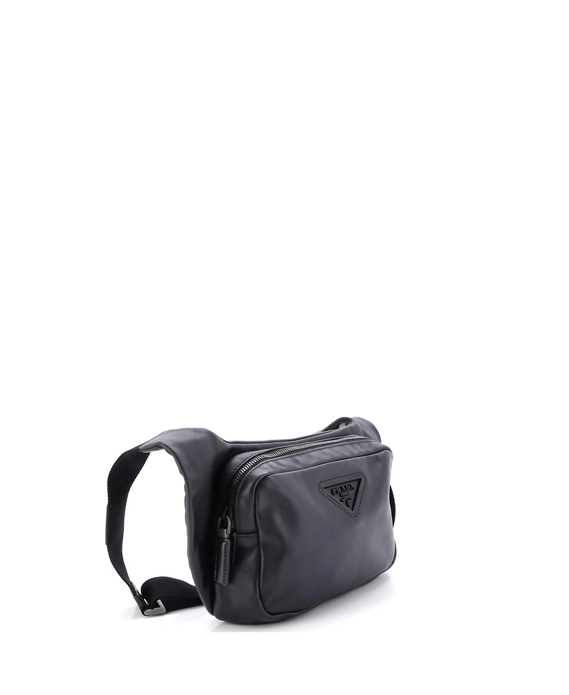 Pre-Owned Prada Front Pocket Belt Bag Vitello Daino