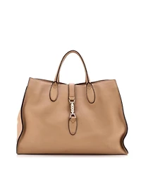 Pre-Owned Gucci Large Jackie Soft Tote Leather