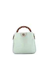 Pre-Owned Gucci Small Diana Nm Bamboo Shoulder Bag Leather