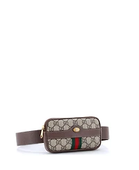Pre-Owned Gucci Small Ophidia Belt Bag Gg Coated Canvas