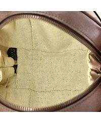 Pre-Owned Gucci Mini Ophidia Basketball Bag Gg Coated Canvas