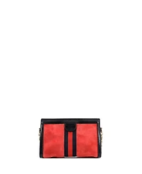 Pre-Owned Gucci Small Ophidia Chain Shoulder Bag Suede