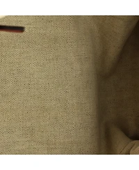 Pre-Owned Gucci Medium Vintage Web Boston Bag Leather