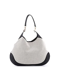 Pre-Owned Gucci Large B Shoulder Bag Canvas