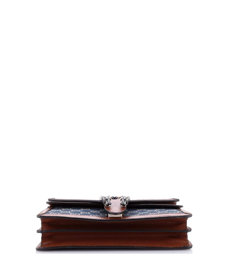 Pre-Owned Gucci Small Dionysus Bag Gg Denim