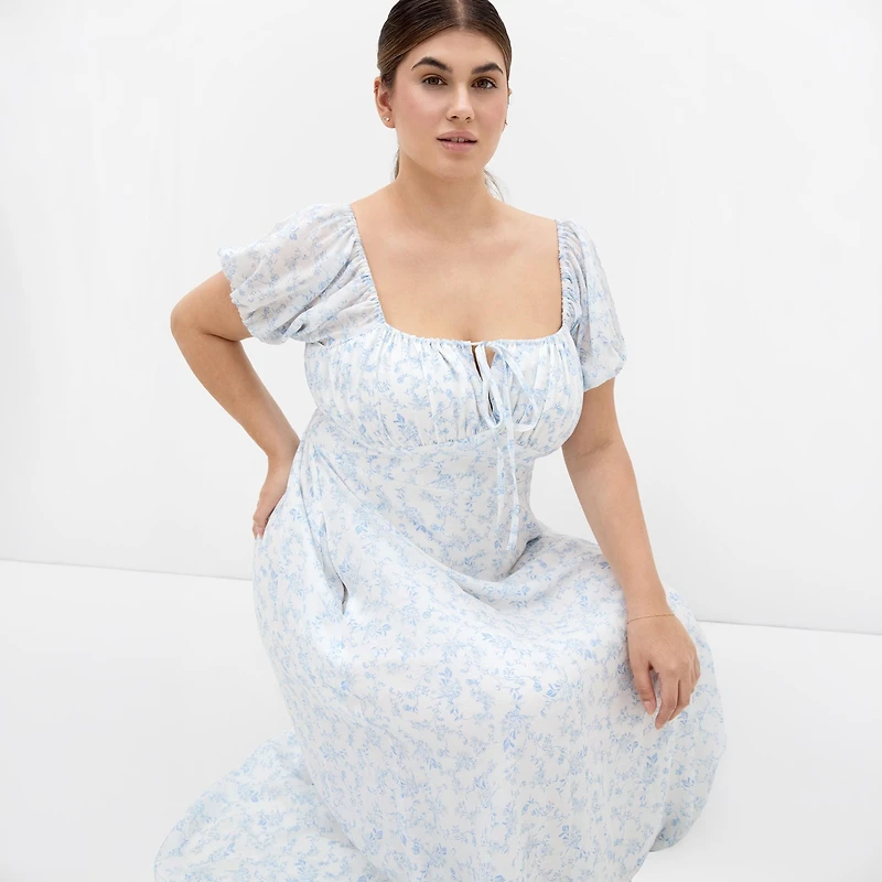 City Chic Women's Plus Serina Print Maxi Dress