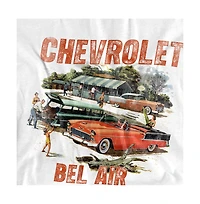 Corvette Men's Chevrolet Bel Air Watercolour T-Shirt