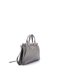 Pre-Owned Gucci Medium Zumi Top Handle Bag Leather