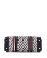 Pre-Owned Gucci Medium Convertible Duffle Bag Gg Coated Canvas