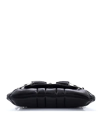 Pre-Owned Gucci Horsebit Chain Shoulder Bag Vertical Quilted Leather