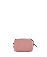 Pre-Owned Gucci Super Mini Front Pocket Chain Shoulder Bag Jumbo Gg Embossed Leather