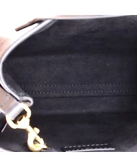 Pre-Owned Gucci Mini Vertical Tote Gg Embossed Leather