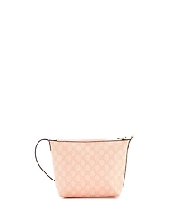 Pre-Owned Gucci Super Mini Ophidia Zip Shoulder Bag Gg Coated Canvas