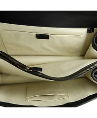 Pre-Owned Gucci Large Dionysus Bamboo Top Handle Bag Colorblock Leather