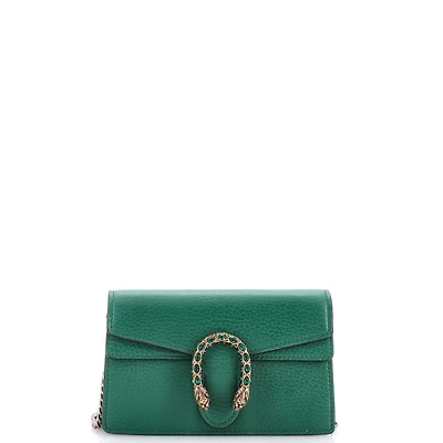Pre-Owned Gucci Super Mini Dionysus Bag Leather