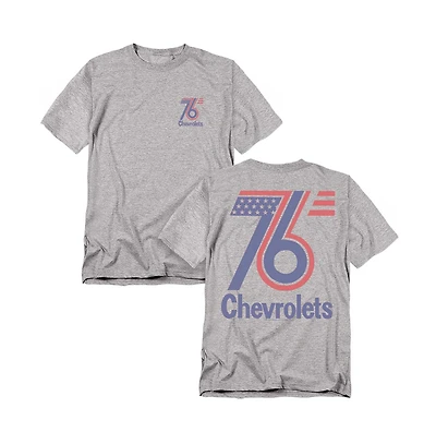 Corvette Men's Chevrolet 76 Logo Front Back T-Shirt