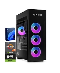 Hp Omen Max Tower Desktop Amd Ryzen 9 64GB Ram Nvidia GeForce Rtx 5090 2TB + 2TB Ssd Storage Windows 11 Pro