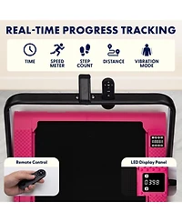 Squatz 2-in-1 Walking Pad Treadmill with Vibration Plates (SQWPVH15PK)