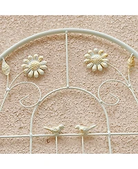 sumyeg 2 Pack Metal Garden Trellis 71" x 19.7" Rustproof for Climbing Plants Outdoor Flower Support