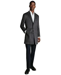 Charles Tyrwhitt Men's Regular-Fit Overcoat
