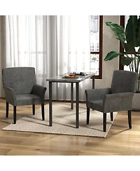 Sugift Executive Guest Chair with Armrests for Reception Areas