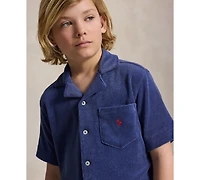 Polo Ralph Lauren Boys 8-20 Terry Camp Shirt