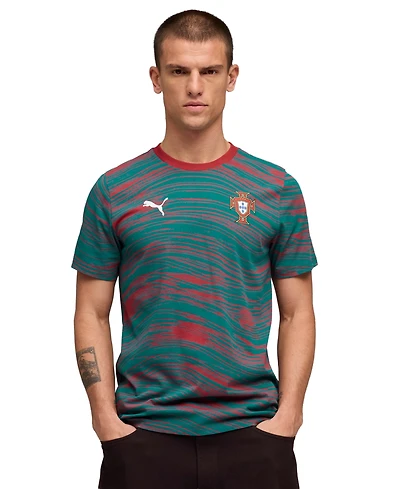 Puma Men's Regular and Big & Tall Portugal Football Culture Short-Sleeve T-Shirt