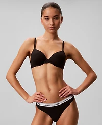 Calvin Klein Women's Modern Logo 3-Pack Thong Underwear QD5209