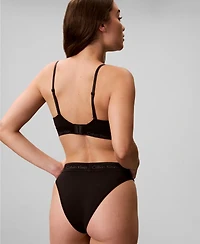 Calvin Klein Women's Icon Cotton Modal Lightly Lined Triangle