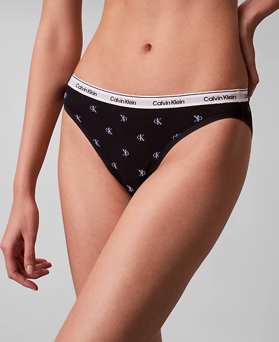 Calvin Klein Women's Modern Logo Bikini Underwear QD5044