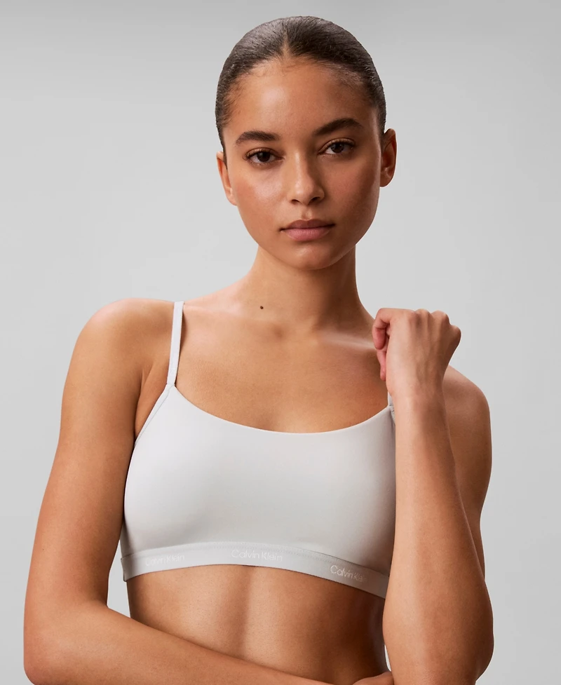 Calvin Klein Women's Form To Body Lightly Lined Bralette QF7554