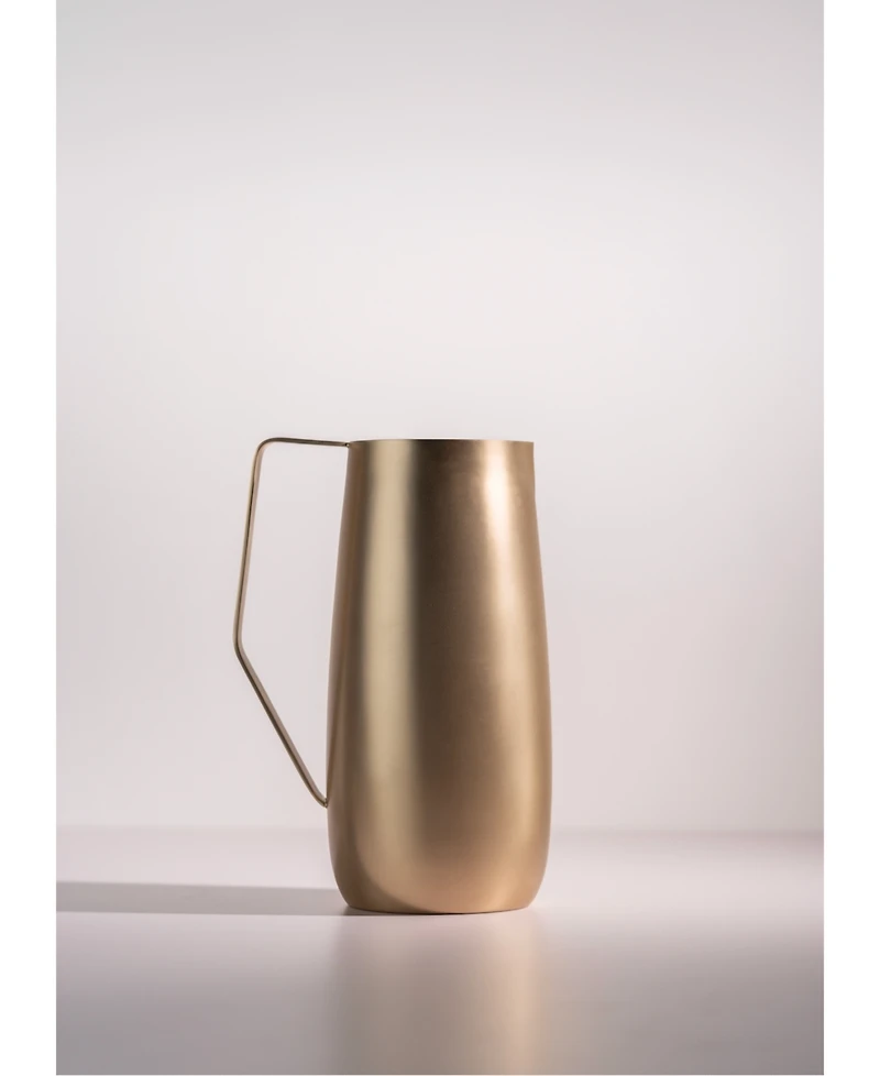 The Collective Home, Artisan Brass Pitcher