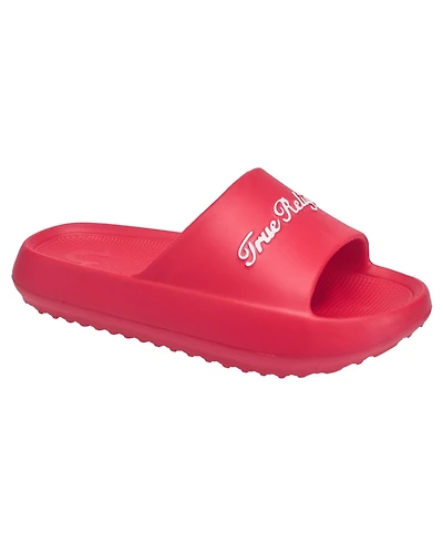 True Religion Women's Foxy Logo Slide