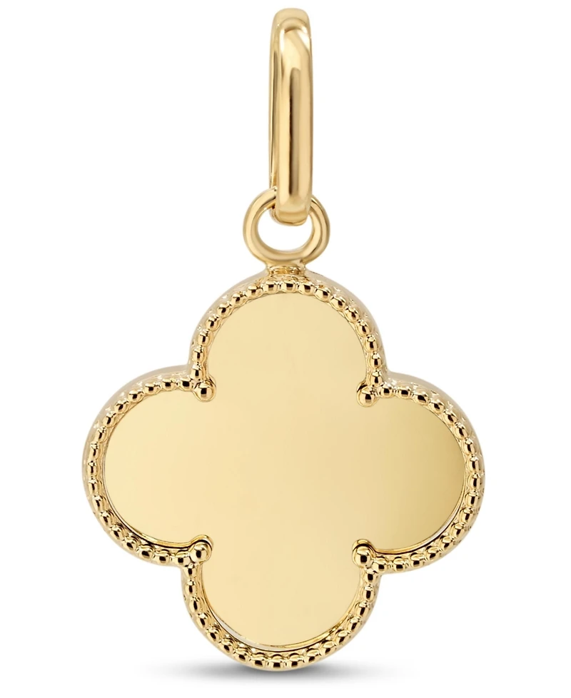 Devata Clover Pendant in 14K Gold
