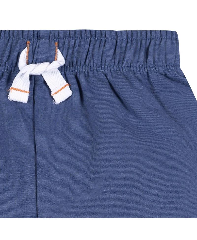 Gerber Toddler Boys Collared Shirt and Short Set, 2-Piece