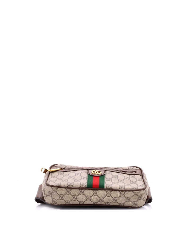 Pre-Owned Gucci Medium Ophidia Belt Bag Gg Coated Canvas