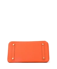 Pre-Owned Hermes Birkin Handbag Togo with Gold Hardware